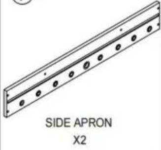Vevor SUM-4824-4K - ONDERDELENLIJST - 1