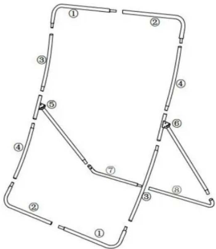 Vevor XH-4x5.5ft - ASSEMBLY STEPS - 13
