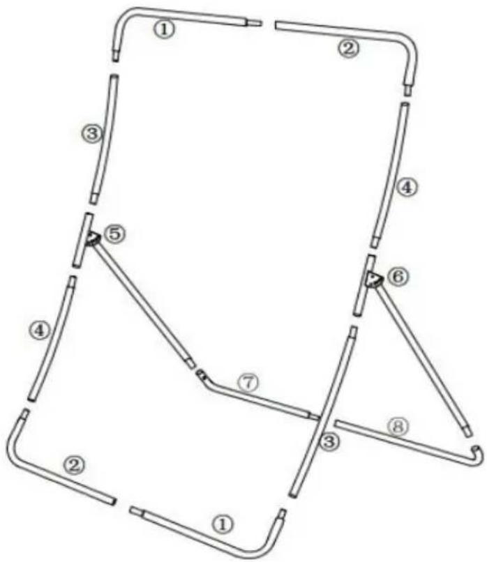 Vevor XH-4x5.5ft - ASSEMBLY STEPS - 13