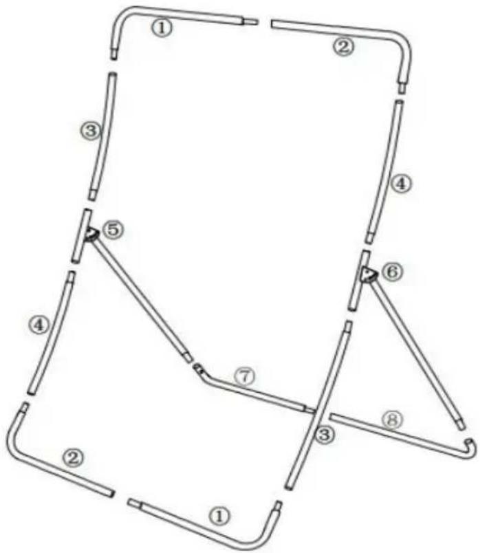 Vevor XH-4x5.5ft - ASSEMBLY STEPS - 13