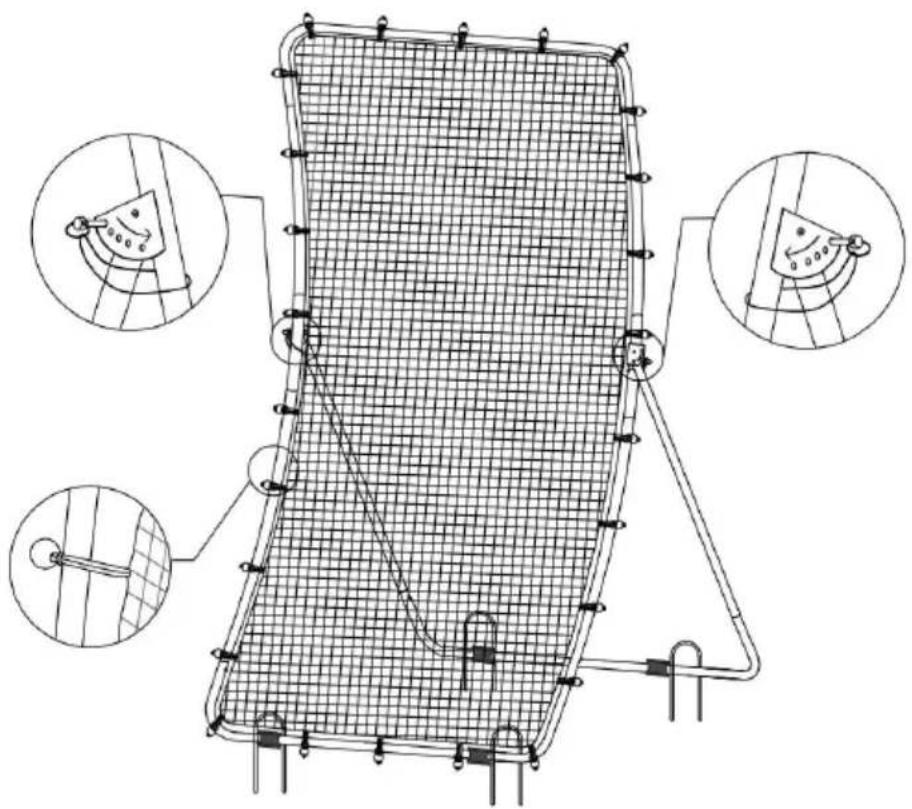 Vevor XH-4x5.5ft - ASSEMBLY STEPS - 14