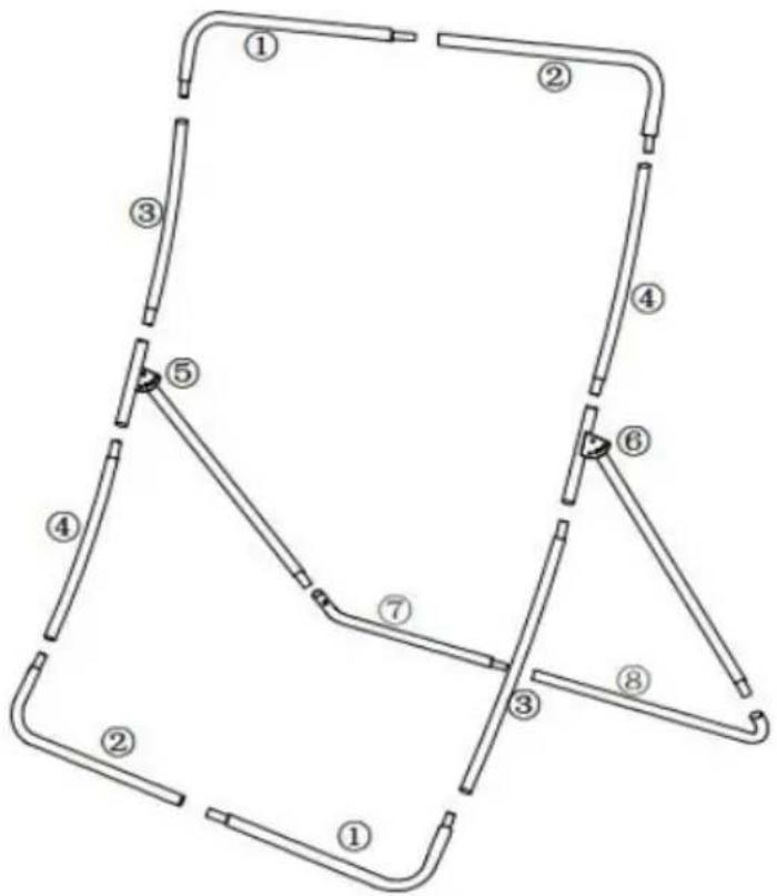 Vevor XH-4x5.5ft - ASSEMBLY STEPS - 13
