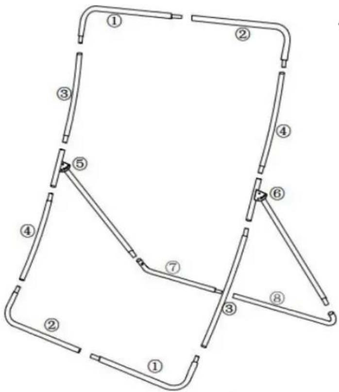 Vevor XH-4x5.5ft - ASSEMBLY STEPS - 13