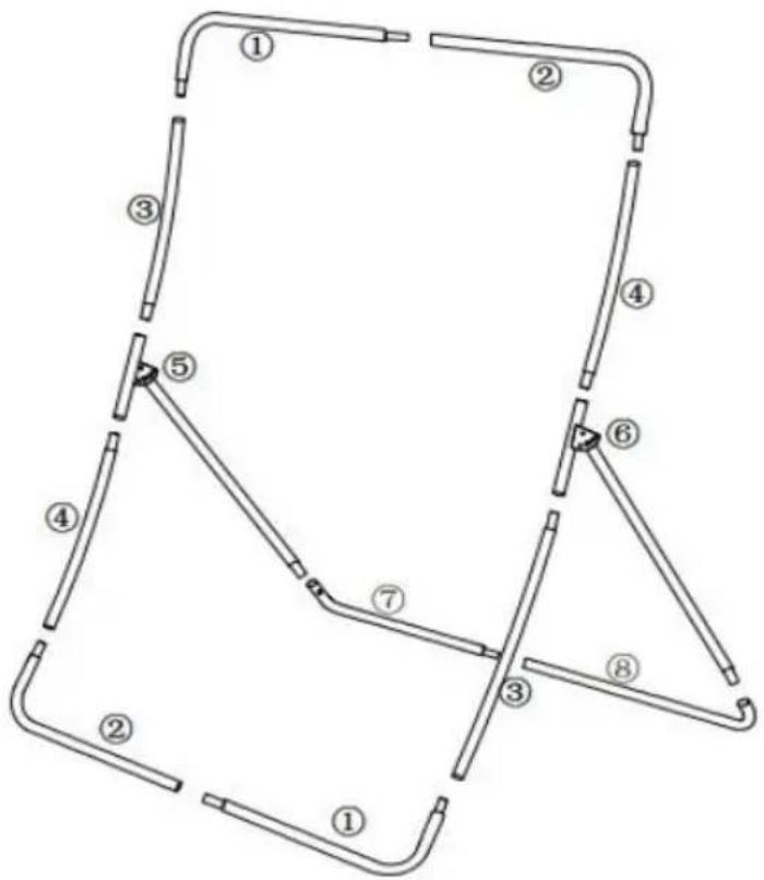 Vevor XH-4x5.5ft - ASSEMBLY STEPS - 13