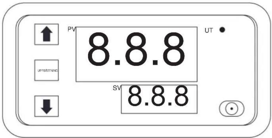 Vevor KH-6000 - DISPLAYPANEL OCH KNAPPAR - 1