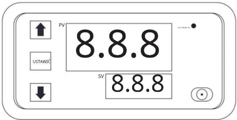 Vevor KH-6000 - PANEL WYŚWIETLACZA PRZYCISKI - 1