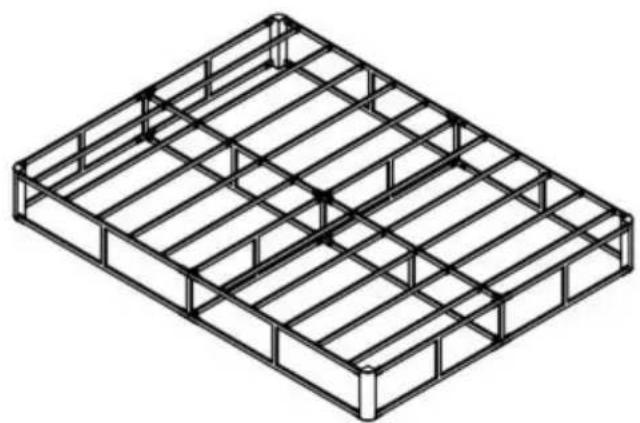 Vevor PB04-Q - BOXSPRING - 2