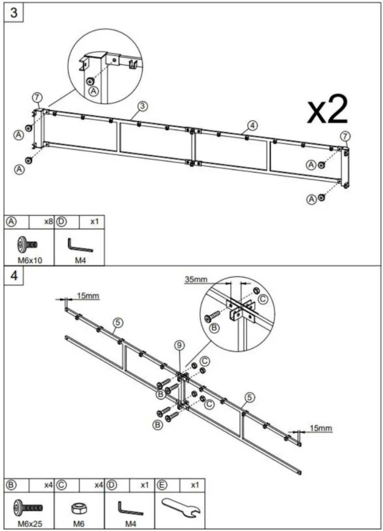 Vevor PB04-Q - PARTS LIST - 8