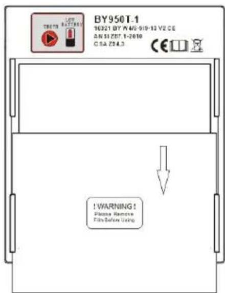 Vevor BY950T-1 - Sostituzione della lente interna trasparente - 1
