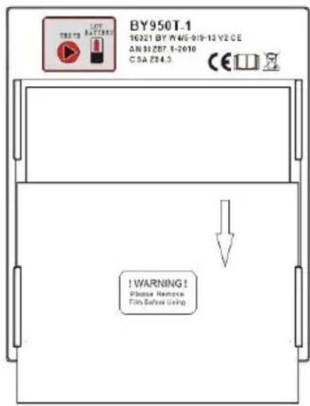 Vevor BY950T-1 - Klare Frontabdeckung Linse: - 1