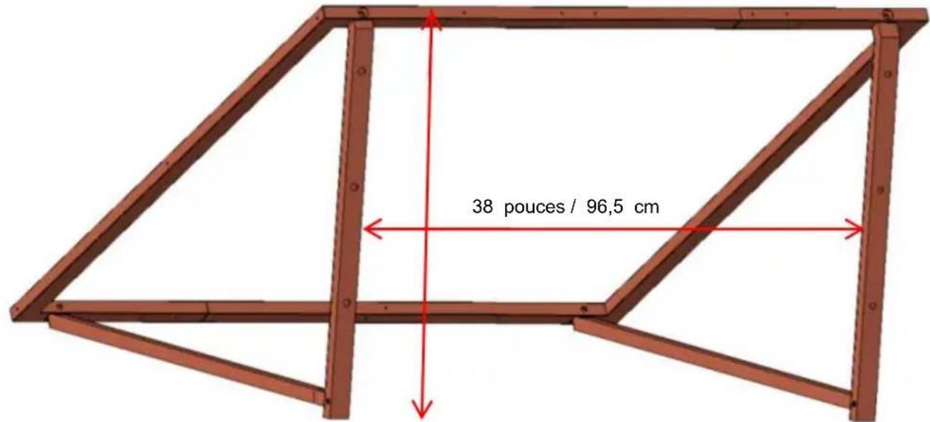 Vevor CGW-44INCH - PARAMÈTRE DU PRODUIT - 1