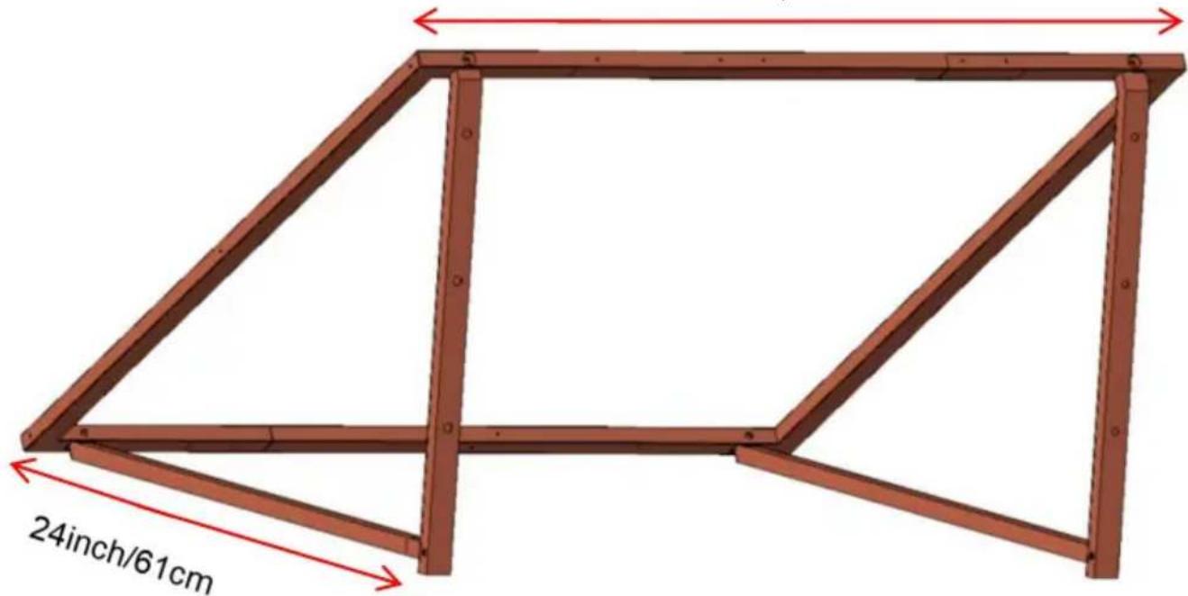 Vevor CGW-44INCH - PARAMETR PRODUKTU - 2