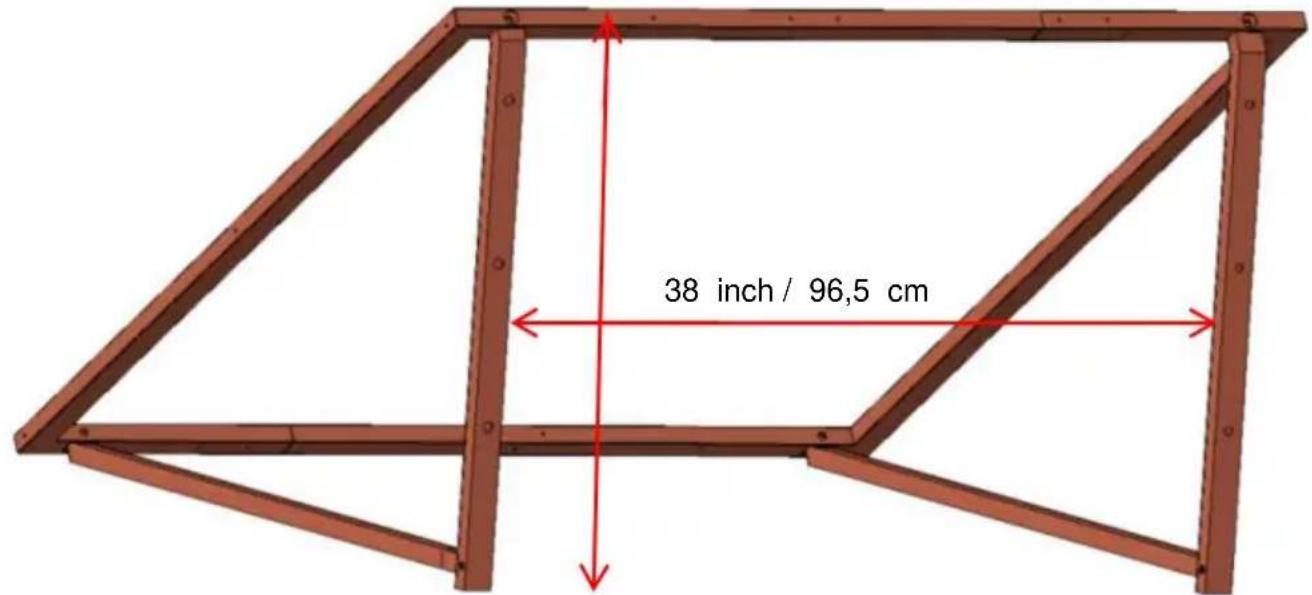 Vevor CGW-44INCH - PRODUCTPARAMETER - 1