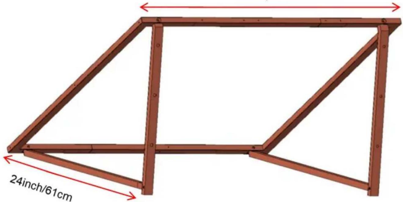 Vevor CGW-44INCH - PRODUCTPARAMETER - 2