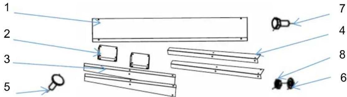 Vevor WL1000GV - Stand Zubehör - 1