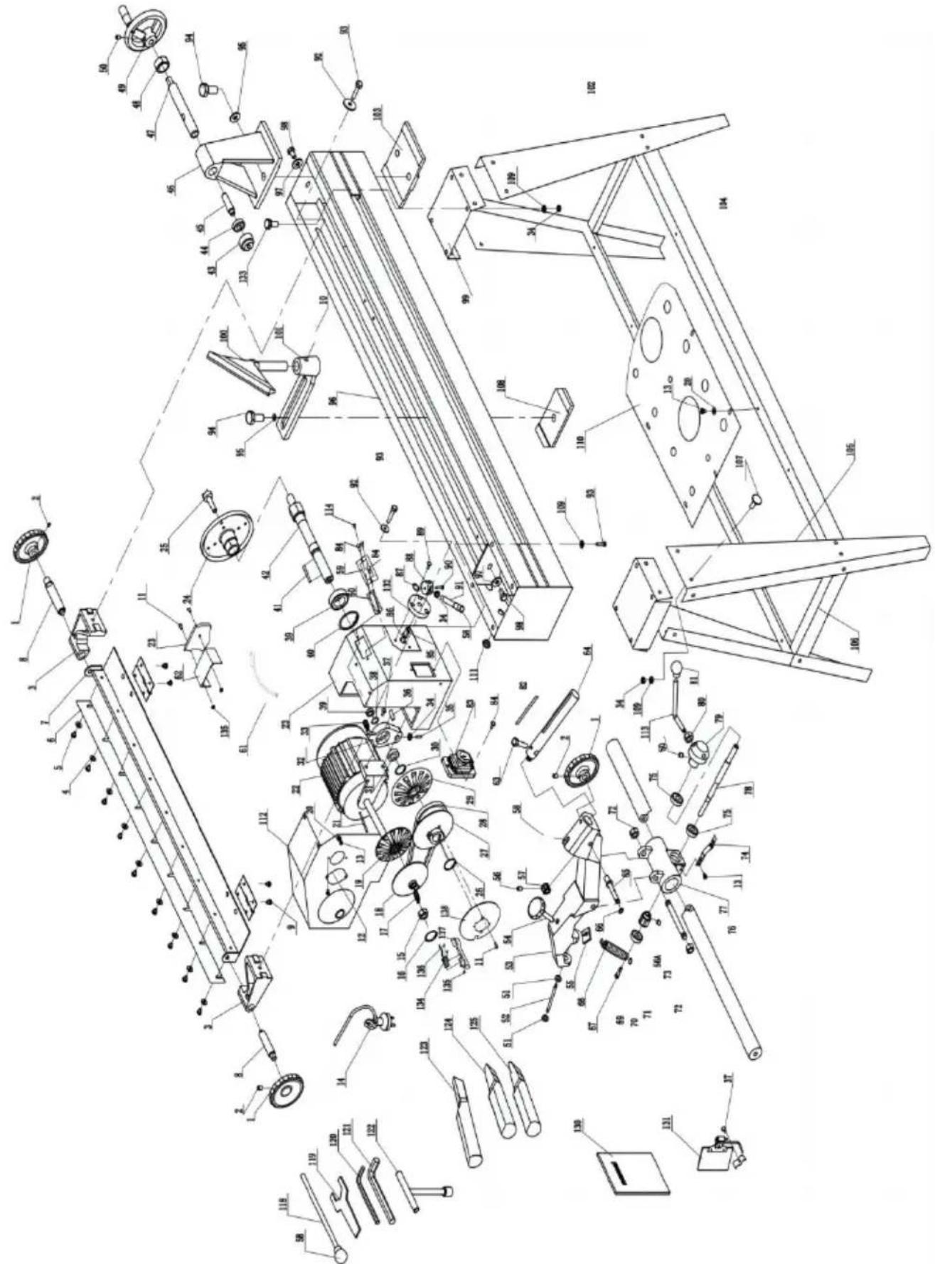 Vevor WL1000GV - SCHALTPLAN / WIRING DIAGRAM - 2