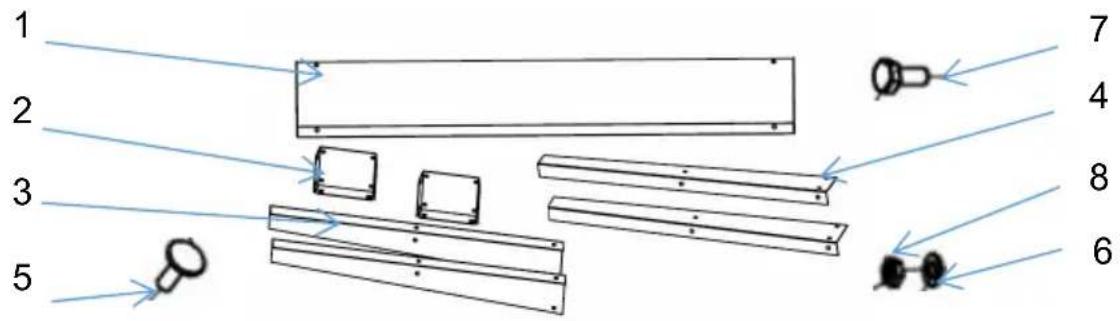 Vevor WL1000GV - Rester accessoires - 1