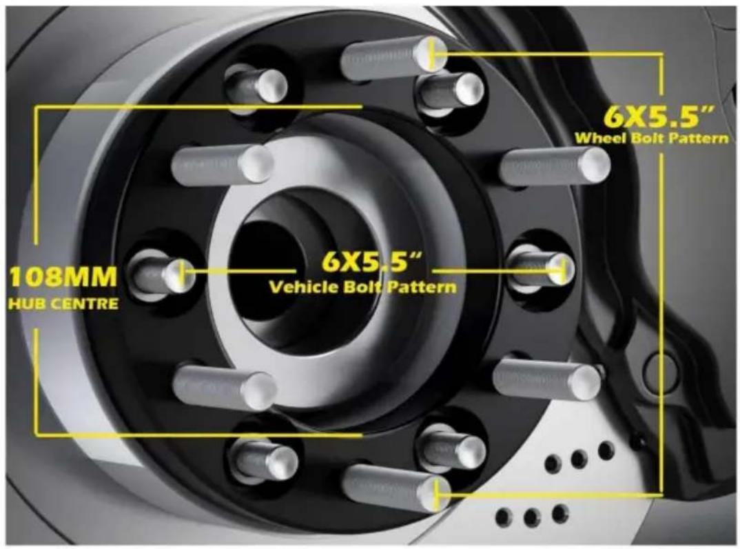 Vevor 6550-6550-A-108-07 - Torque of Nuts : - 1