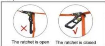 Vevor PR-012-65 - • HOW TO USE THE RATCHET LINE? - 3