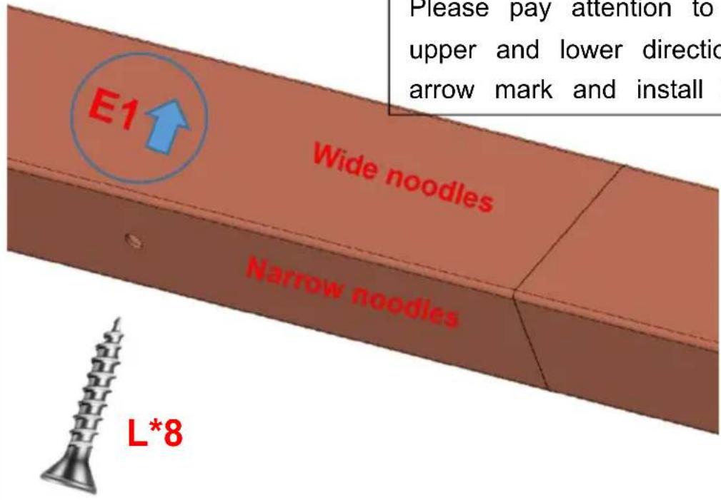 Vevor CGW-104INCH - PARTS LIST - 22