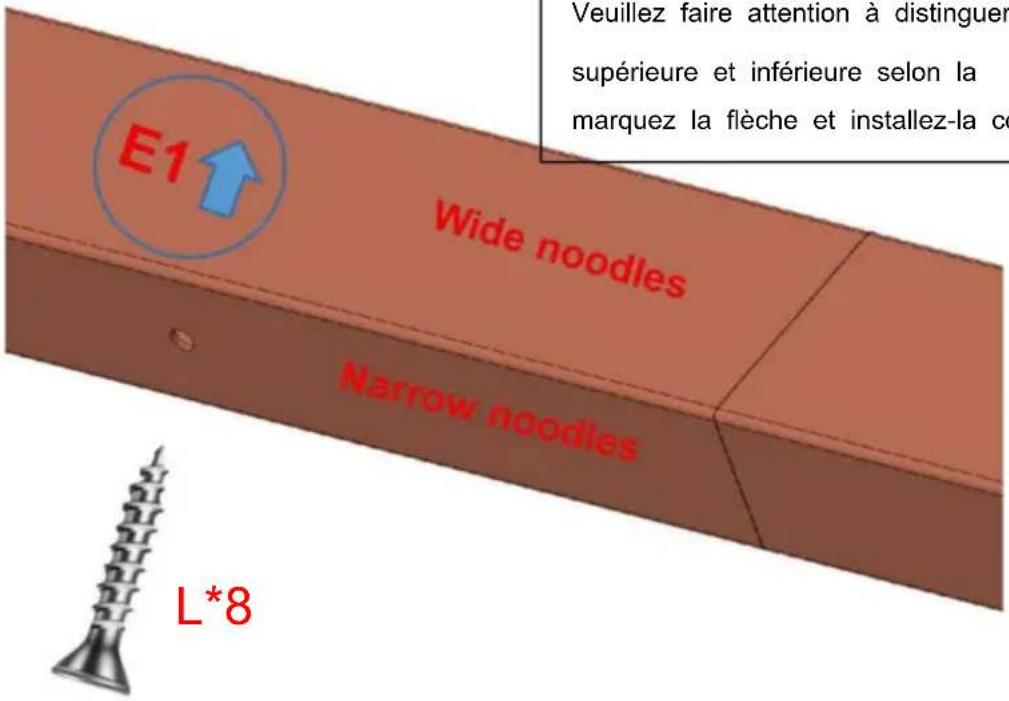 Vevor CGW-104INCH - ÉTAPE D'ASSEMBLAGE - 4