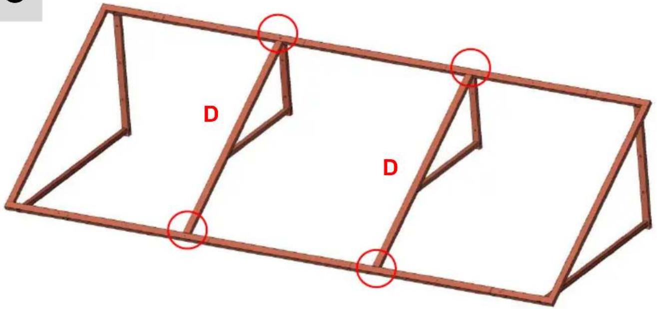 Vevor CGW-104INCH - PARTS LIST - 23