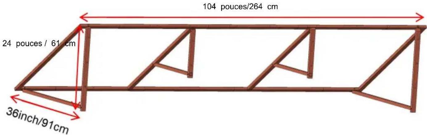 Vevor CGW-104INCH - PARAMÈTRE DU PRODUIT - 2