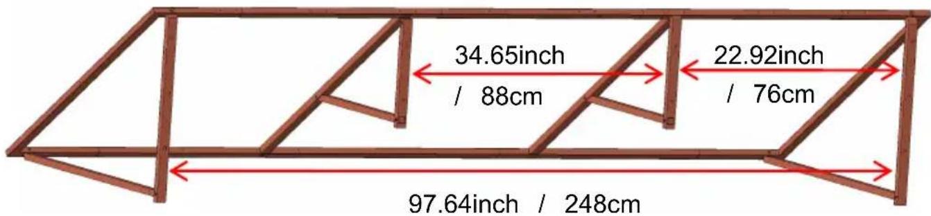 Vevor CGW-104INCH - PRODUCT PARAMETER - 1