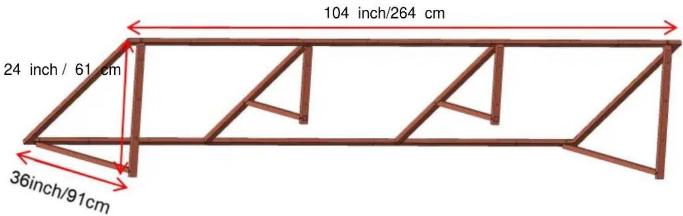 Vevor CGW-104INCH - PRODUCTPARAMETER - 2