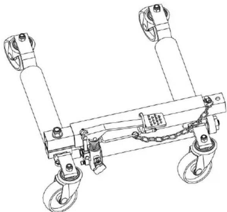 Vevor MR8016-4 - WHEEL DOLLIES - 1