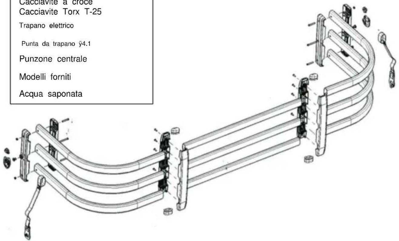 Vevor TZJ-01-02 - ASSEMBLAGGIO PRODOTTO ESPLOSO - 1