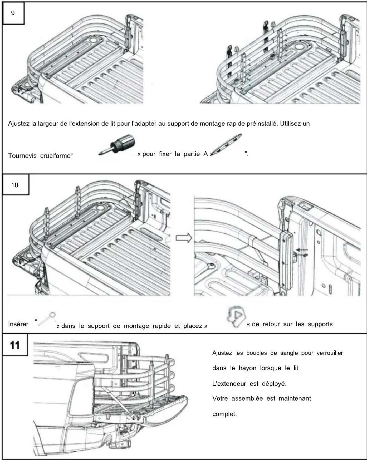 Vevor TZJ-01-02 - Procédures d'installation - 7