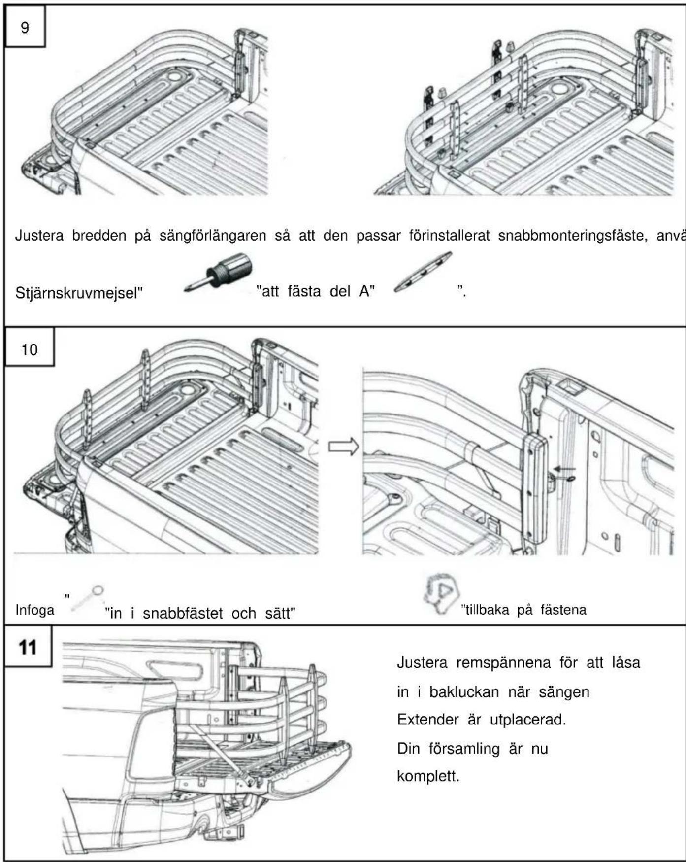 Vevor TZJ-01-02 - Installationsprocedurer - 7