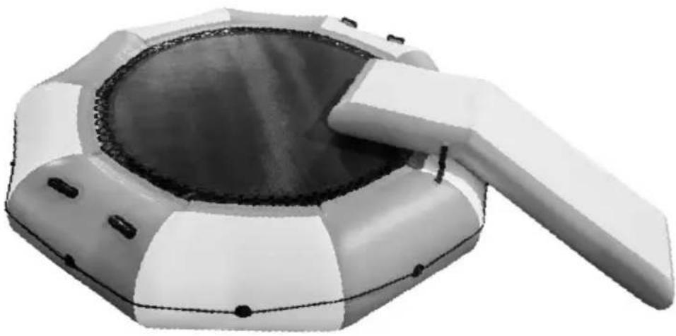 Vevor ZT10FTBWHD-US - WATER TRAMPOLINE - 1