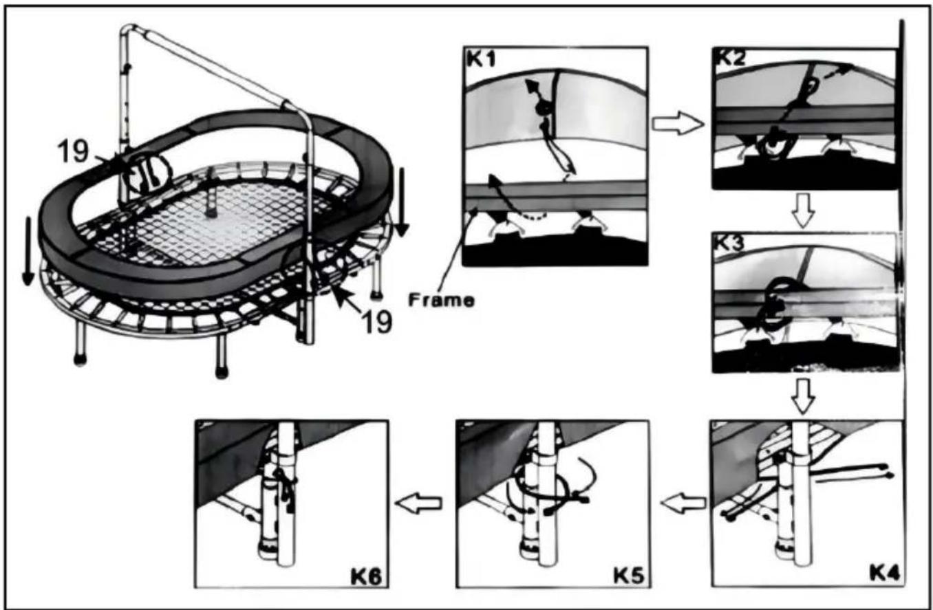 Vevor TX-B6399-36IN - ASSEMBLY STEPS - 9