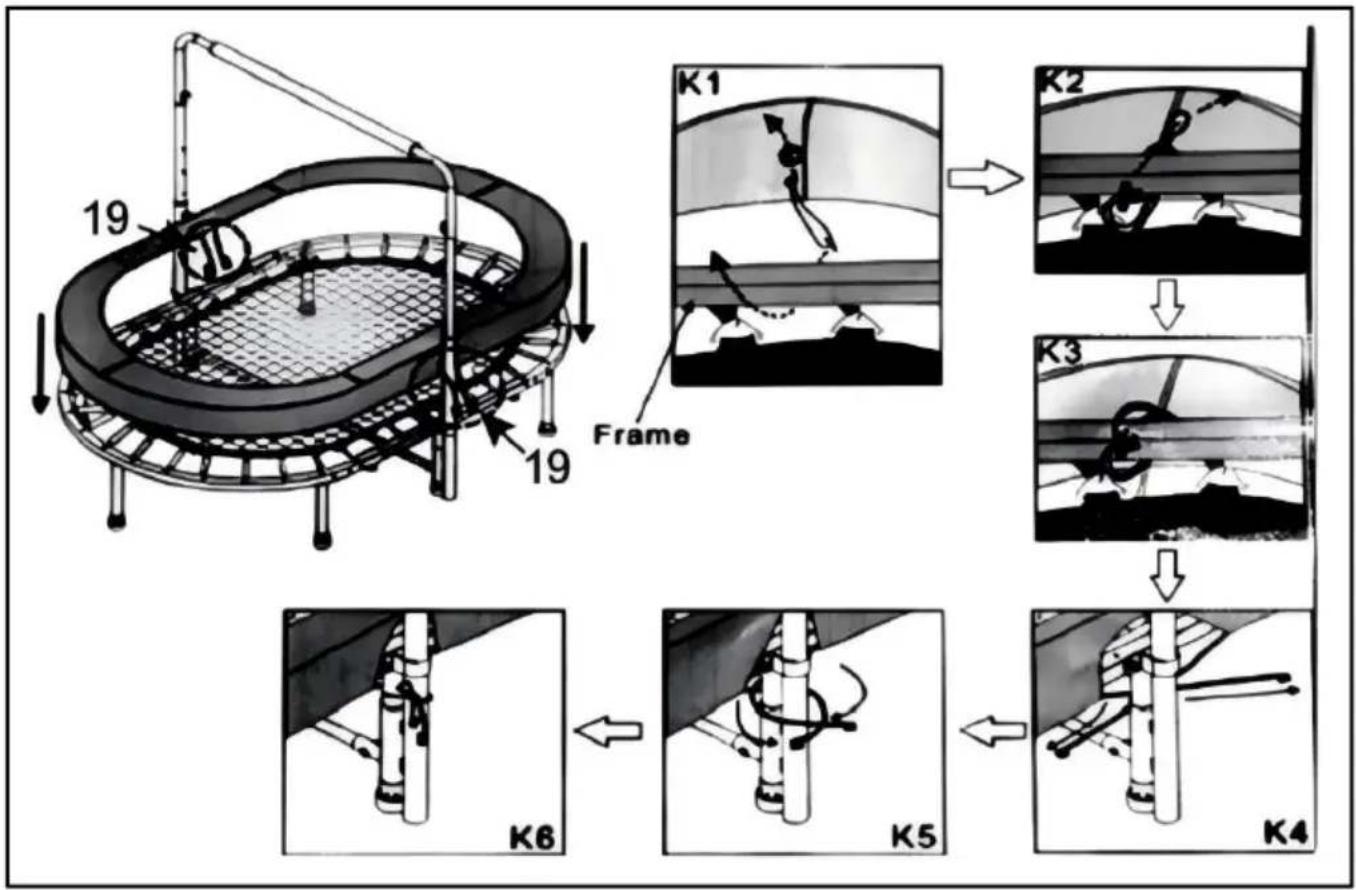 Vevor TX-B6399-36IN - ASSEMBLY STEPS - 6