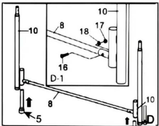 Vevor TX-B6399-36IN - ASSEMBLY STEPS - 4