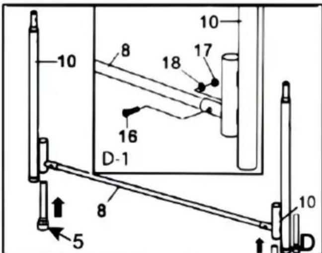 Vevor TX-B6399-36IN - ASSEMBLY STEPS - 4