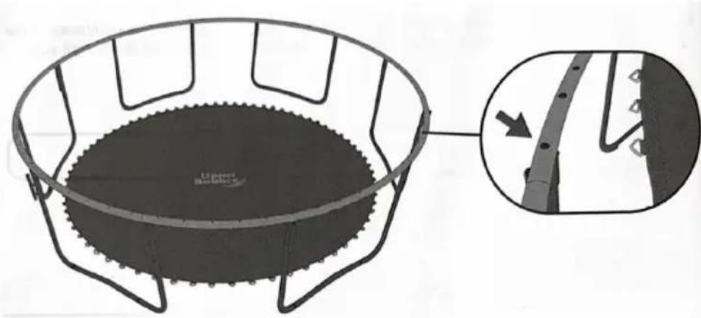 Vevor SDKC2024XT0626QGQ - Step2. AMOUNT OF SPRING HOLES - 1