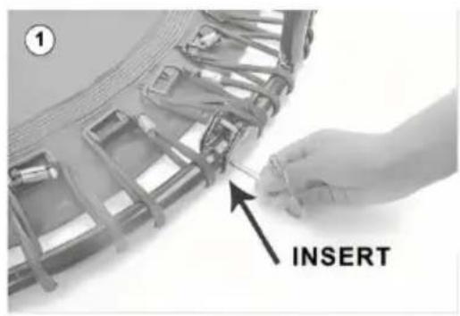 Vevor TX-B6232C-40IN+C - Step 2- Install the SECURE PINS - 1