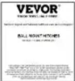 Vevor TK-HBM-2"H - SAVE THESE INSTRUCTIONS - 6