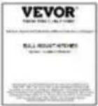 Vevor TK-HBM-2"H - MODELL OCH PARAMETRAR - 13