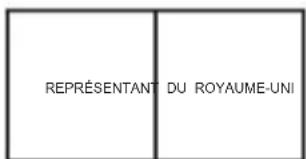 REPRÉSENTANT DU ROYAUME-UNI