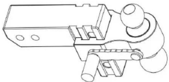 Vevor AL-2-DROP6 - BALL MOUNT HITCHES - 3