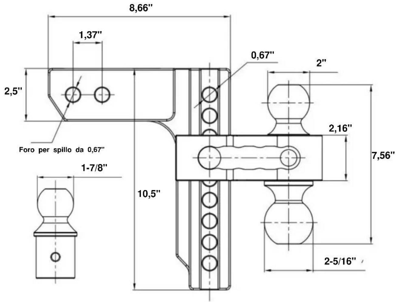 Vevor AL-2-DROP6 - MODELLO E PARAMETRI - 7