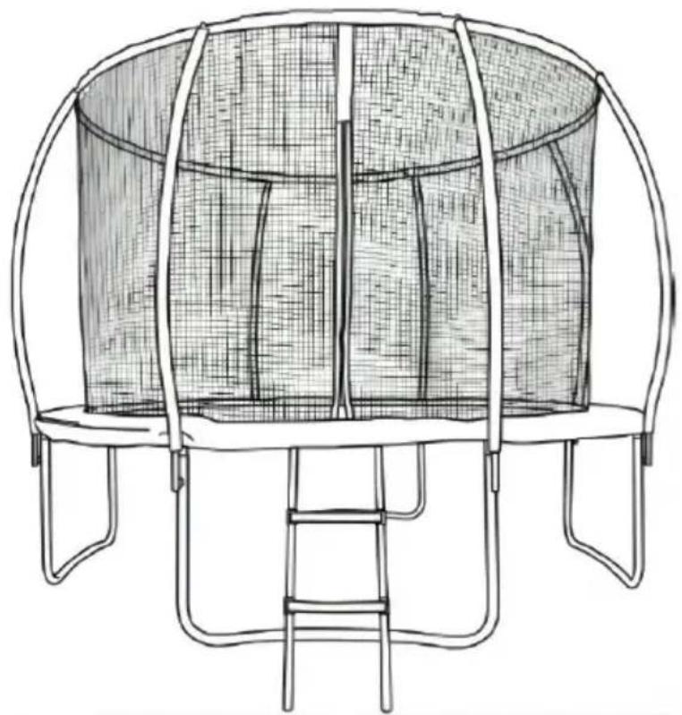 Vevor TX-B7123-10FT - TRAMPOLINE - 1