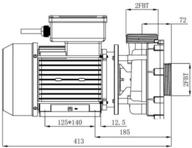 Vevor HSP1100II - Installationsstruktur - 4
