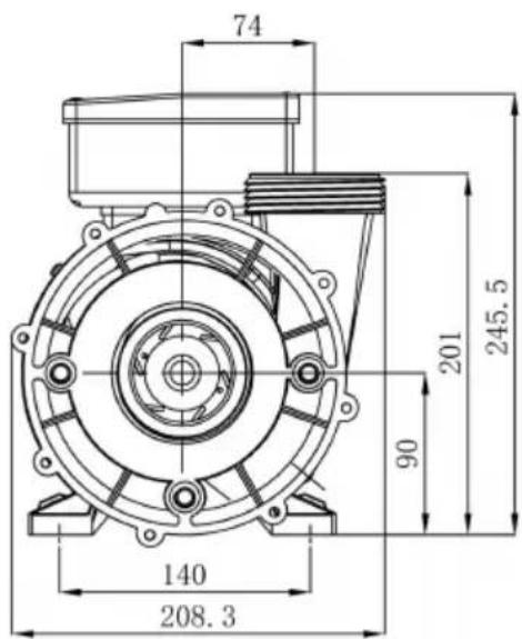 Vevor HSP1100II - Installation structure - 3