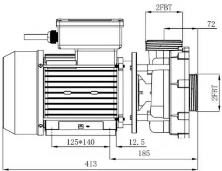 Vevor HSP1100II - Installation structure - 4