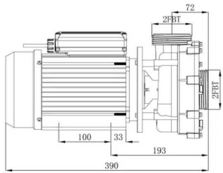 Vevor HSP1100II - Installationsstruktur - 2